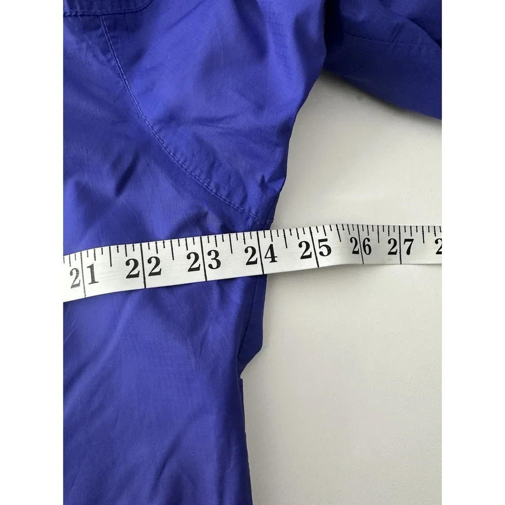 Patagonia Hooded Rain Coat Jacket Mens Médium Full Zip Outdoor Athletic - Picture 8 of 9